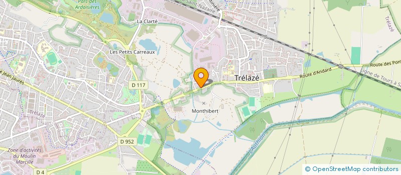 localisation de l'entreprise ARTIMOTIC  TRELAZE