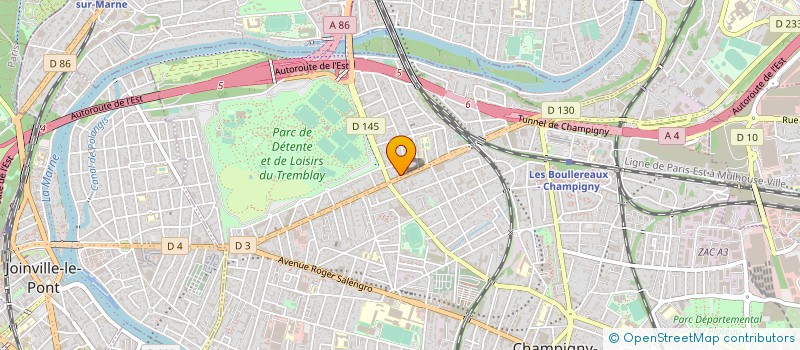 localisation de l'entreprise ARTIMUS CONSULTING à CHAMPIGNY-SUR-MARNE