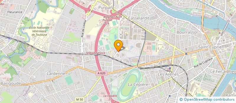 localisation de l'entreprise ARTIPAIN à TOULOUSE