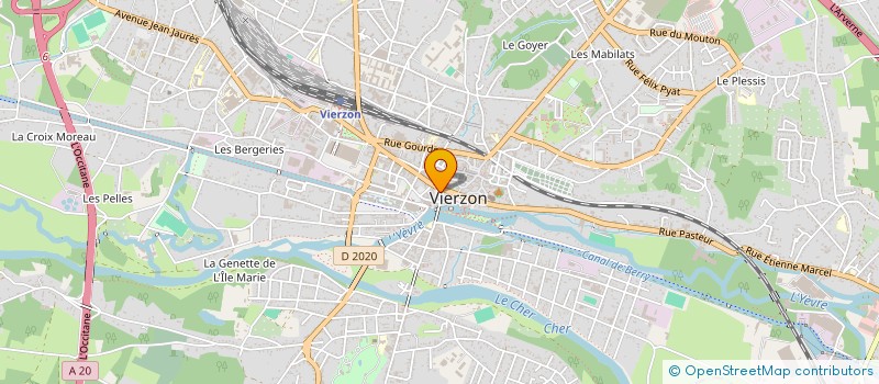 localisation de l'entreprise ARTIPIZZ  VIERZON