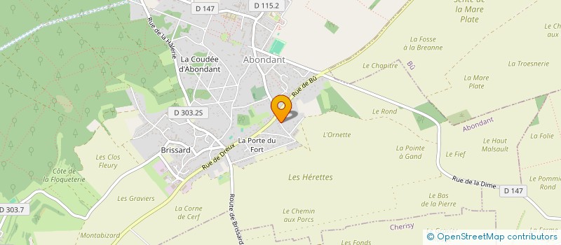 localisation de l'entreprise ARTIPLAC - NUNES - BARATA à ABONDANT