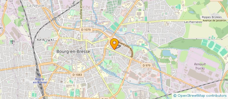 localisation de l'entreprise ARTIPLAST à BOURG-EN-BRESSE