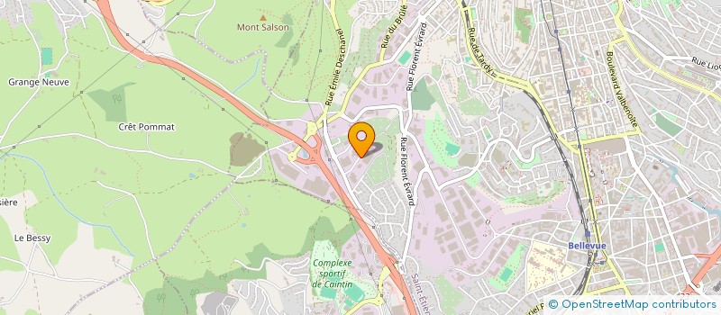 localisation de l'entreprise ARTIPLAST-HAPPYMANUT à SAINT-ETIENNE