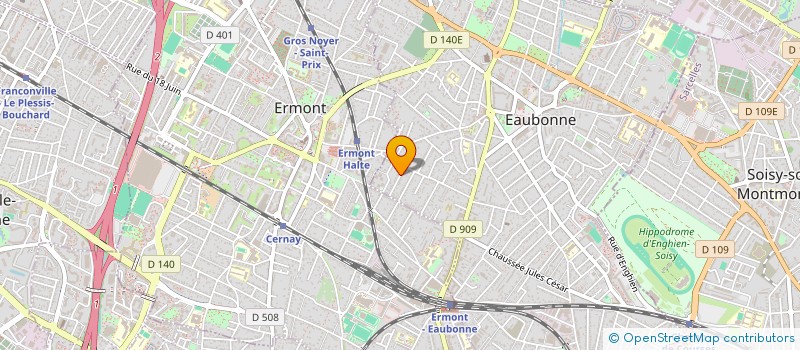 localisation de l'entreprise ARTIPLASTI à EAUBONNE