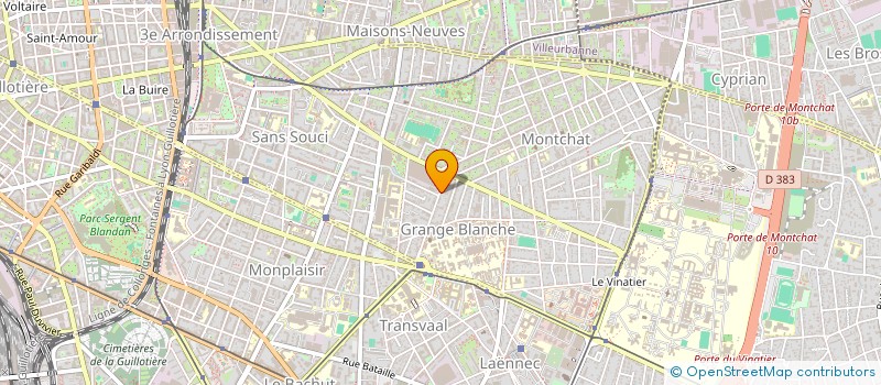 localisation de l'entreprise ARTIRENOV à LYON