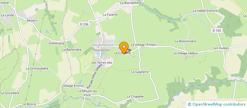 localisation de l'entreprise ARTIROSE  HUDIMESNIL