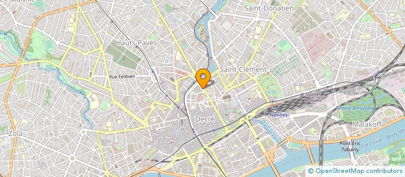 localisation de l'entreprise ARTIS à NANTES