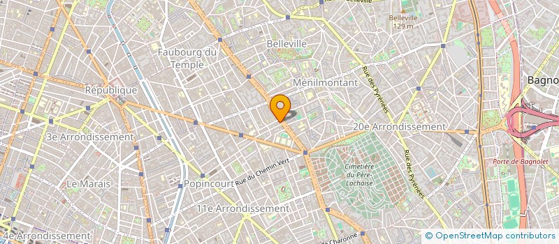 localisation de l'entreprise ARTIS  PARIS