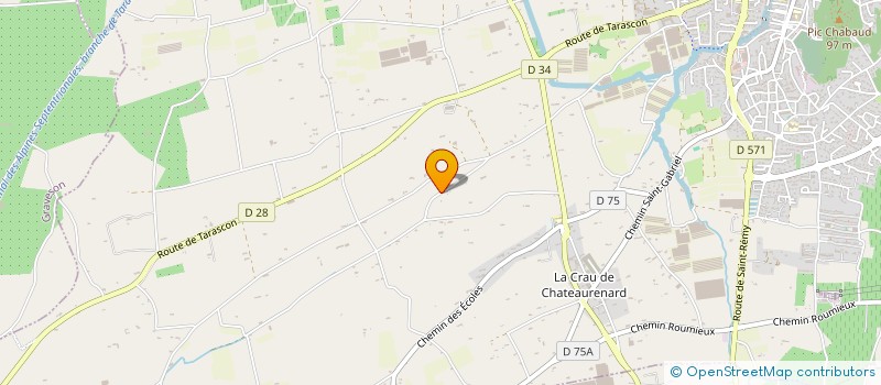 localisation de l'entreprise ARTIS à CHATEAURENARD