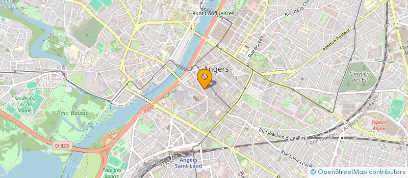localisation de l'entreprise ARTIS' AN PASSIONNE à ANGERS