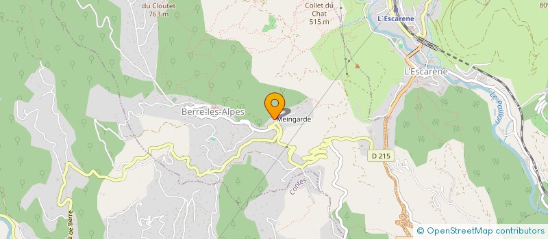 localisation de l'entreprise ARTIS CLIMATISATION  BERRE-LES-ALPES