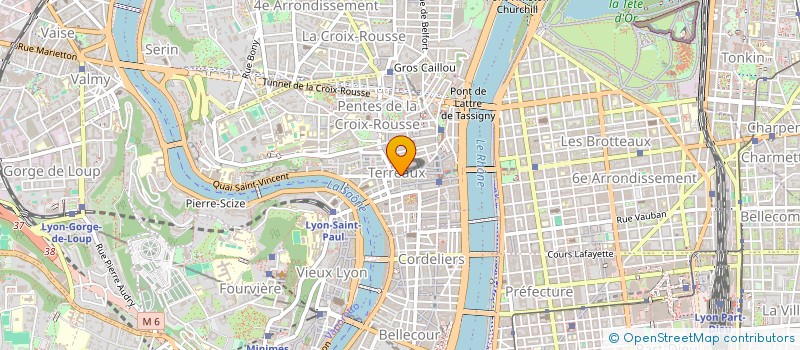 localisation de l'entreprise ARTIS ENTREPR TRAVAIL BAT TP RHONE ALPES à LYON