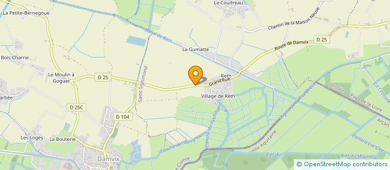 localisation de l'entreprise ARTIS LAPIDEM à SAINT-SIGISMOND