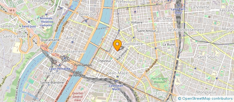 localisation de l'entreprise ARTIS MBC à LYON