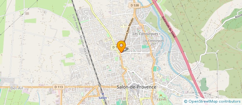 localisation de l'entreprise ARTIS ORTHOPEDIE à SALON-DE-PROVENCE