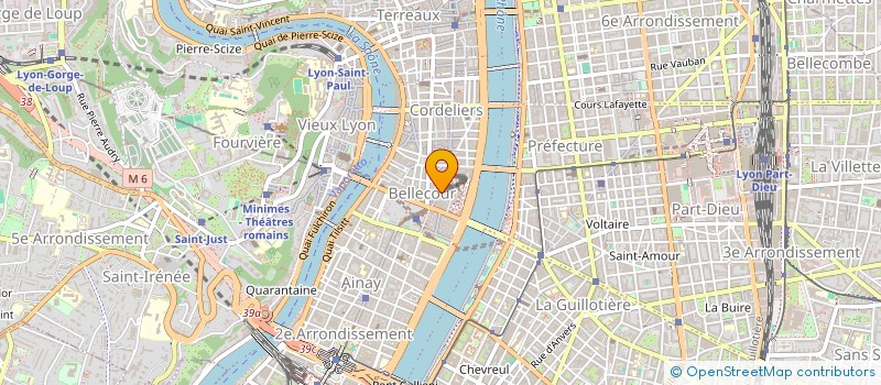 localisation de l'entreprise ARTIS REUNIS  LYON