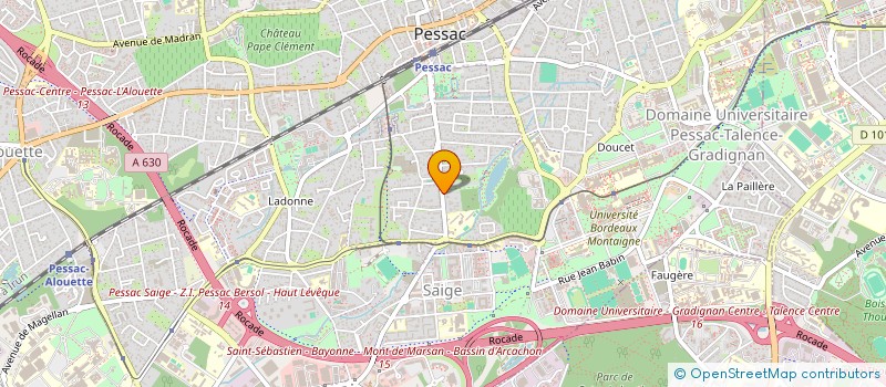 localisation de l'entreprise ARTIS VINUM à PESSAC