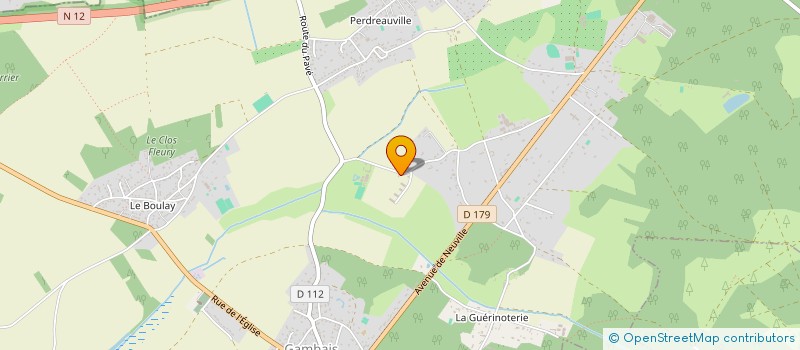 localisation de l'entreprise ARTISA  GAMBAIS