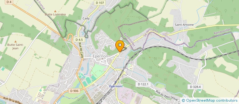 localisation de l'entreprise ARTISABORES à EPERNON