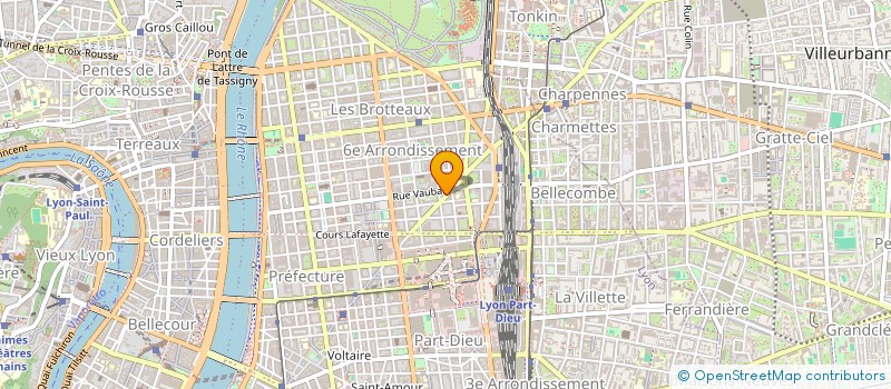 localisation de l'entreprise ARTISAN BARBIER DU 6EME à LYON