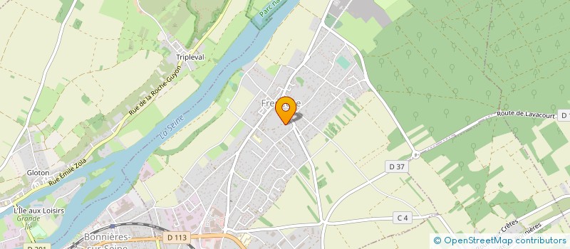 localisation de l'entreprise ARTISAN BATIMENT NOUVELLE GENERATION  FRENEUSE