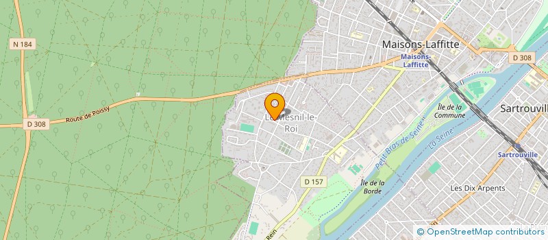 localisation de l'entreprise ARTISAN CHAUFFAGISTE PLOMBIER - A.C.P  LA VILLE-DIEU-DU-TEMPLE