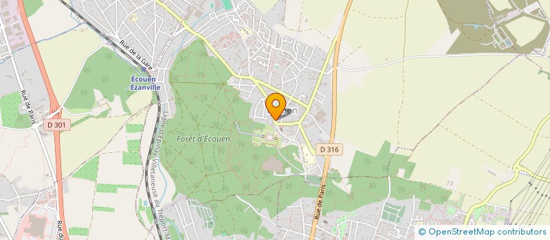 localisation de l'entreprise ARTISAN CORDIER  CREIL