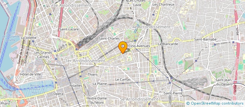 localisation de l'entreprise ARTISAN DE LA FENETRE à MARSEILLE