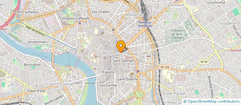 localisation de l'entreprise ARTISAN DECO  TOULOUSE