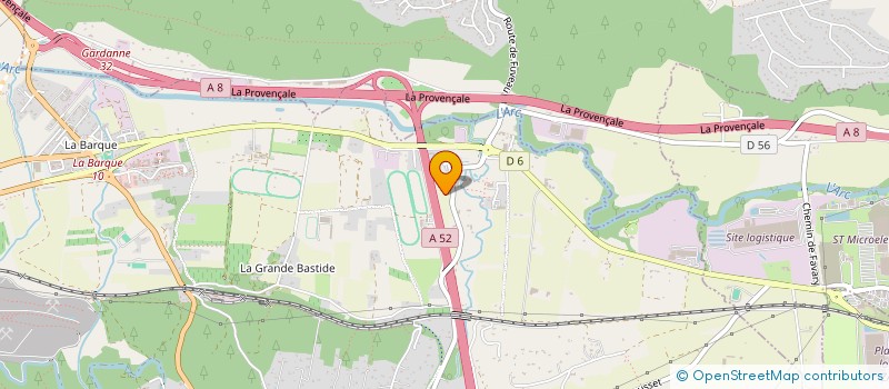 localisation de l'entreprise ARTISAN DEPANNAGE AIXPRESS13  FUVEAU