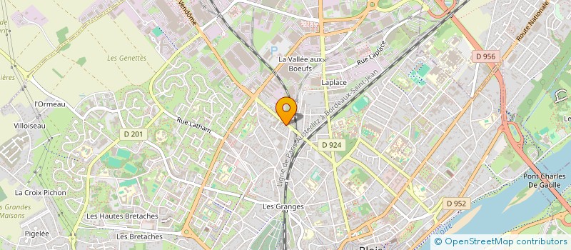 localisation de l'entreprise ARTISAN DU BATIMENT  BLOIS