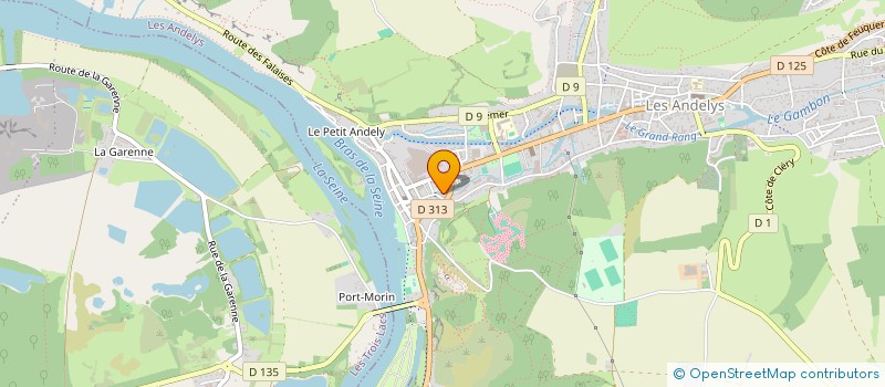 localisation de l'entreprise ARTISAN EXPRESS à LES ANDELYS