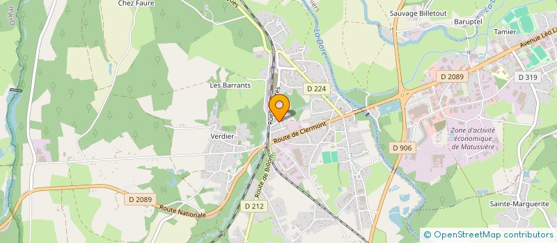 localisation de l'entreprise ARTISAN FACADIER  PESCHADOIRES