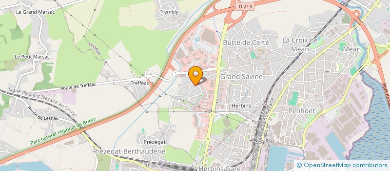 localisation de l'entreprise ARTISAN JOURDAN à TRIGNAC