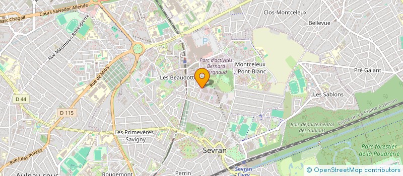 localisation de l'entreprise ARTISAN LOGISTIQUE à SEVRAN