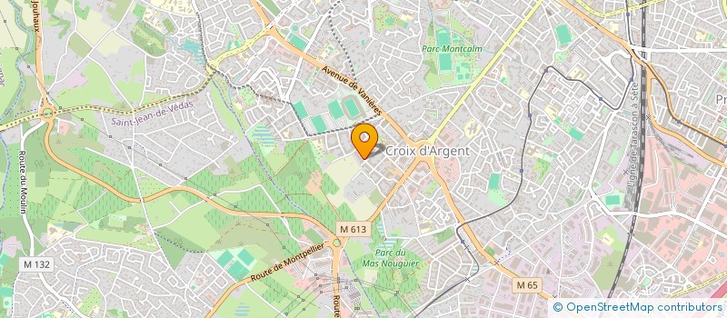 localisation de l'entreprise ARTISAN MACON DU BATIMENT ANCIEN TRADITIONNEL à MONTPELLIER