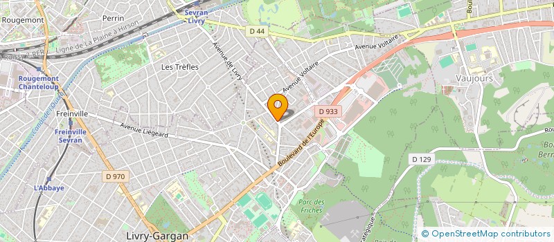 localisation de l'entreprise ARTISAN MULTISERVICES EURO PROTECTIONS  LIVRY-GARGAN