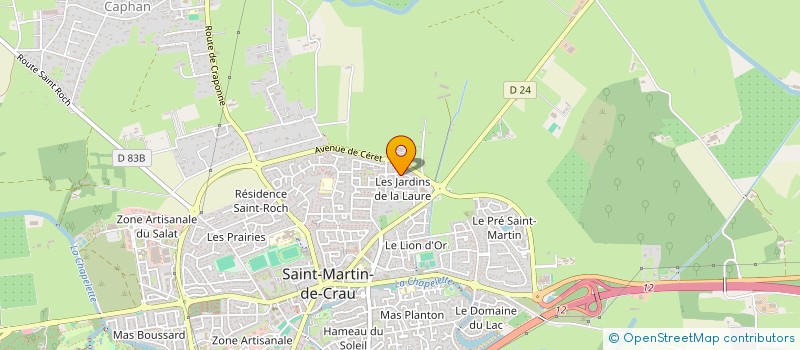 localisation de l'entreprise ARTISAN PLOMBIER DES ALPILLES à SAINT-MARTIN-DE-CRAU