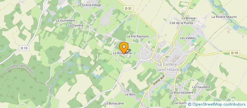 localisation de l'entreprise ARTISAN POSEUR FABRICATION LAFONT  SAINT-CYR-DES-GATS