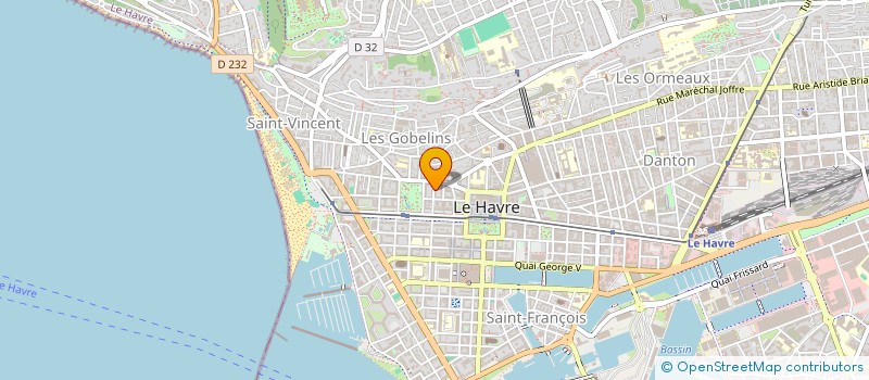 localisation de l'entreprise ARTISANAL PRESTIGE à LE HAVRE