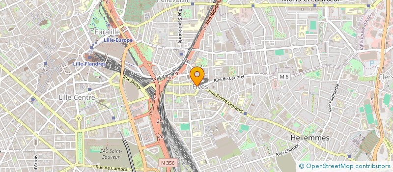 localisation de l'entreprise ARTISANALE DE CERAMIQUE à LILLE