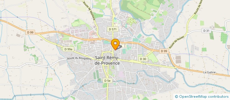 localisation de l'entreprise ARTISANALE DE MACONNERIE à SAINT-REMY-DE-PROVENCE