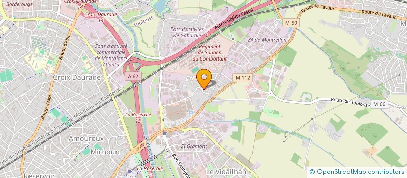 localisation de l'entreprise ARTISANALE DE PLATERIE ET D'ISOLATION à TOULOUSE