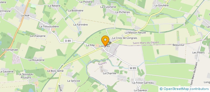 localisation de l'entreprise ARTISANAT DU MONDE à SAINT-MARS-DU-DESERT