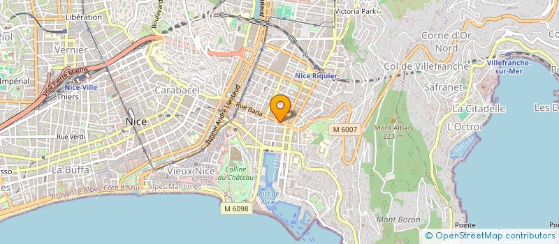 localisation de l'entreprise ARTISANAT ET MAINTENANCE DU BATIMENT à NICE