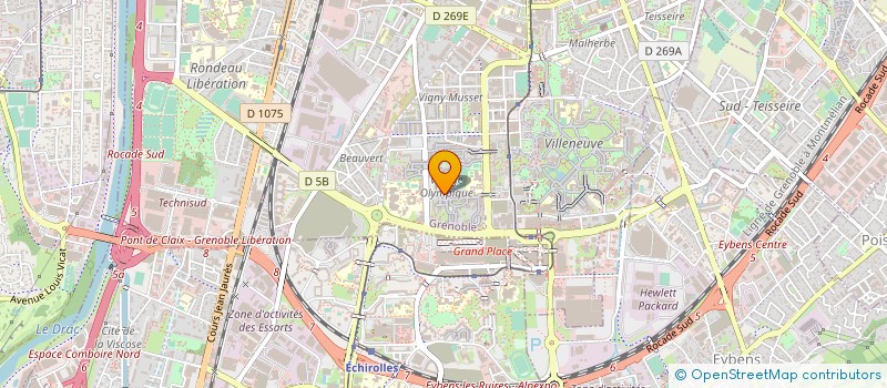 localisation de l'entreprise ARTISANAT ET NEGOCE INTERNATIONAL à GRENOBLE