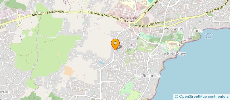 localisation de l'entreprise ARTISANAT EXPLORE  SAINT-NAZAIRE