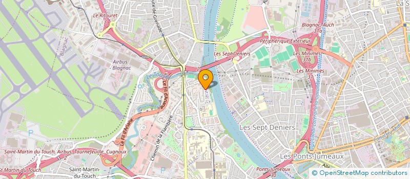 localisation de l'entreprise ARTISANAT LOGICIEL FRANCAIS à TOULOUSE