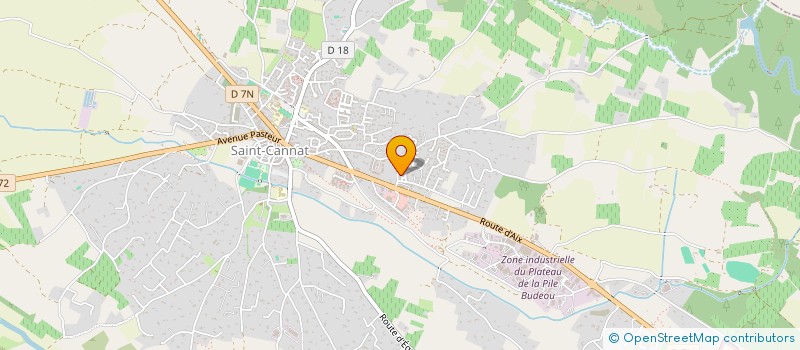 localisation de l'entreprise ARTISANAT MONDIAL DISTRIBUTION  SAINT-CANNAT