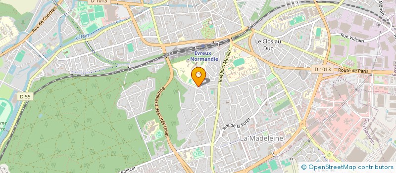 localisation de l'entreprise ARTISANAT TECHNIQUE ET SOLUTION à EVREUX
